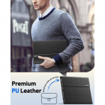 INFILAND Samsung Galaxy Tab S11 Standl Klf-Black