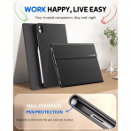 INFILAND Samsung Galaxy Tab S11 Standl Klf-Black