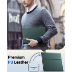 INFILAND Samsung Galaxy Tab S11 Standl Klf-Midnight Green