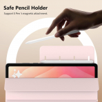 TiMOVO Samsung Galaxy Tab S11 Manyetik Klf-Light Pink