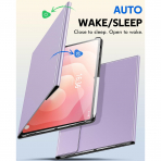 INFILAND Samsung Galaxy Tab S11 Ultra Standl Klf-Lilac Purple