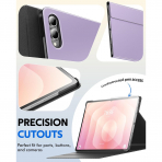 INFILAND Samsung Galaxy Tab S11 Ultra Standl Klf-Lilac Purple