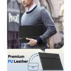 INFILAND Samsung Galaxy Tab S11 Ultra Standl Klf-Black