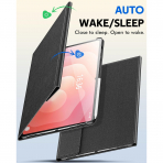 INFILAND Samsung Galaxy Tab S11 Ultra Standl Klf-Black