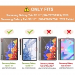 INFILAND Samsung Galaxy Tab S8 Klavyeli Klf