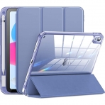 INFILAND Upgrade Serisi iPad 10.Nesil Standl Klf (10.9 in)-English Lavender