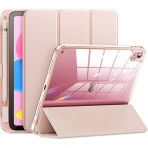 INFILAND Upgrade Serisi iPad 10.Nesil Standl Klf (10.9 in)-Rose Gold