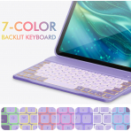 INFILAND iPad 10.Nesil Klavyeli Klf (2022)-Purple