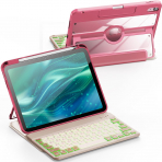 INFILAND iPad 10.Nesil Klavyeli Klf (2022)-Watermelon Red