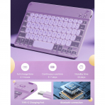 INFILAND iPad 9.Nesil Klavyeli Klf (10.2 in)