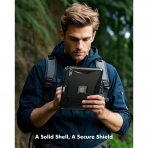 INFILAND iPad A16 Fortishield Klf (11 in)-Black