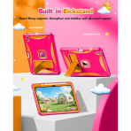 INFILAND iPad A16 Fortishield Klf (11 in)-Pink