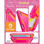 INFILAND iPad A16 Fortishield Klf (11 in)-Pink
