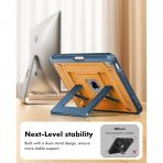 INFILAND iPad A16 Tam Korumal Klf (11 in)-Amber Navy