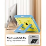 INFILAND iPad A16 Tam Korumal Klf (11 in)-Lemon Blue