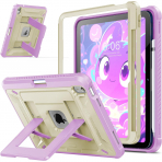 INFILAND iPad A16 Tam Korumal Klf (11 in)-Lilac Cream