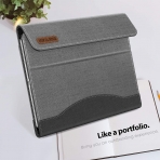 Infiland iPad Pro Business Standl Klf (12.9 in)(4.Nesil)-Grey