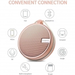 INSMY Tanabilir Bluetooth Hoparlr-Cashmere Pink