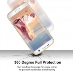 Imikoko Samsung Galaxy S7 Edge P�r�lt�l� K�l�f-Gold