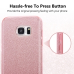 Imikoko Samsung Galaxy S7 Edge P�r�lt�l� K�l�f-Rose Gold