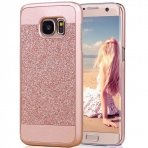 Imikoko Samsung Galaxy S7 Edge Diamond Prltl Klf-Rose Gold