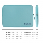 Inateck 15-15.6 in Suya Dayankl Neopren Laptop antas-Teal