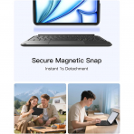 Inateck Apple iPad 10.Nesil Uyumlu Klavyeli K�l�f-Graphite