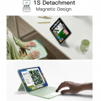 Inateck Apple iPad 10.Nesil Uyumlu Klavyeli K�l�f-Green