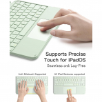 Inateck Apple iPad 10.Nesil Uyumlu Klavyeli K�l�f-Green