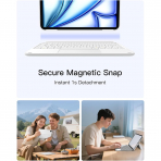 Inateck Apple iPad 10.Nesil Uyumlu Klavyeli K�l�f-White