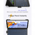 Inateck iPad Air 6.Nesil Light Klavyeli Klf (11 in)