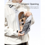 Inateck Sling Bag X-Row Seyahat antas -Gray