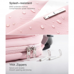 Inateck Sling Crossbody Chest anta(4L)-Pink 
