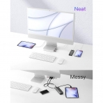 Inateck iMac Balant stasyon Hub -Silver 