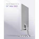 Inateck iMac Balant stasyon Hub -Silver 