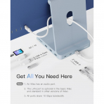 Inateck iMac Balant stasyon Hub -Blue