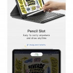 Inateck iPad 10.Nesil Klavyeli Klf (10.9 in)-Black 