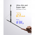 Inateck iPad 10.Nesil Light Klavyeli Klf (10.9 in)-Black 