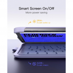Inateck iPad 10.Nesil Light Klavyeli Klf (10.9 in)-Purple
