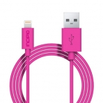 Incipio Apple MFI Lightning Kablo (1 Metre)-Pink