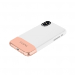 Incipio Apple iPhone X Chrome Klf-Glossy White And Rose Gold