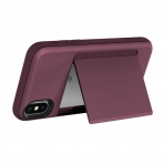 Incipio Apple iPhone X Stowaway Kartlkl Klf-Plum