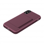 Incipio Apple iPhone X Stowaway Kartlkl Klf-Plum