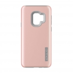 Incipio Galaxy S9 DualPro Klf (MIL-STD-810G)-Iridescent Rose Quartz-Gray  