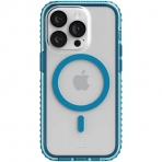 Incipio Grip Serisi iPhone 14 Pro Klf (MIL-STD-810G)-Bluejay/Clear