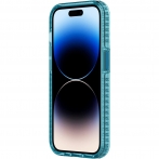 Incipio Grip Serisi iPhone 14 Pro Klf (MIL-STD-810G)-Bluejay/Clear