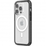 Incipio Grip Serisi iPhone 14 Pro Klf (MIL-STD-810G)-Black/Clear