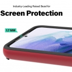 Incipio Samsung Galaxy S21 Plus Duo Serisi Klf (MIL-STD-810G)-Red