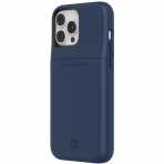 Incipio Stashback Serisi iPhone 13 Pro Max Czdan Klf (MIL-STD-810G)-Navy