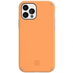 Incipio iPhone 12 Duo Serisi Klf (MIL-STD-810G)-Clementine Orange/Gray